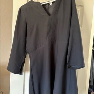 GAP Black V-Neck Dress